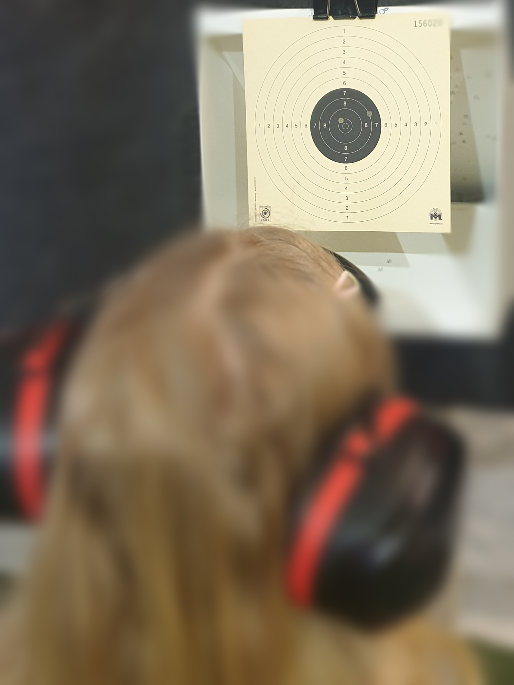 Trening pistol Fauske Idrettshall