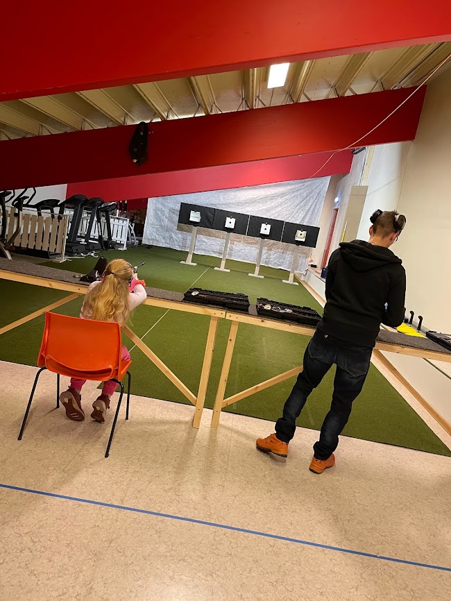 Trening pistol Fauske Idrettshall